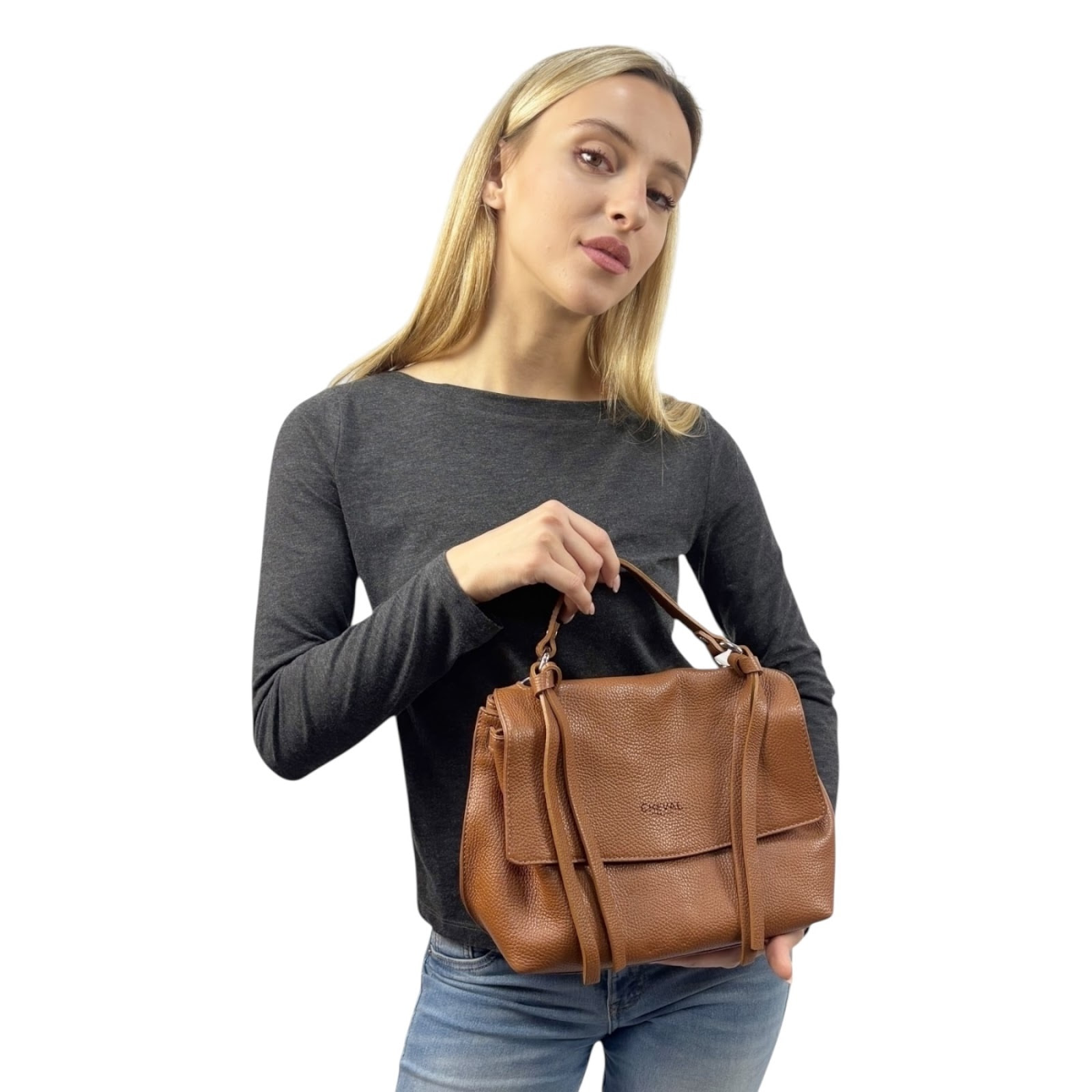 Bolso de mano Cheval Firenze Amelia Cuero