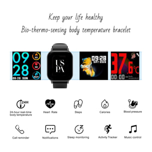 Smart Watch U.S. Polo Assn. con doppio cinturino
