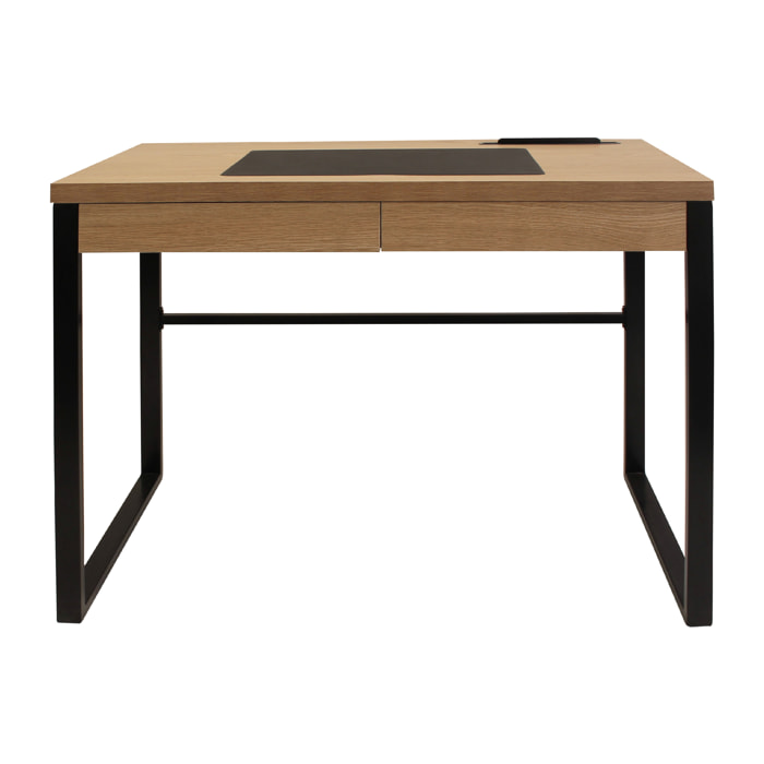 Bureau En Bois Et Metal