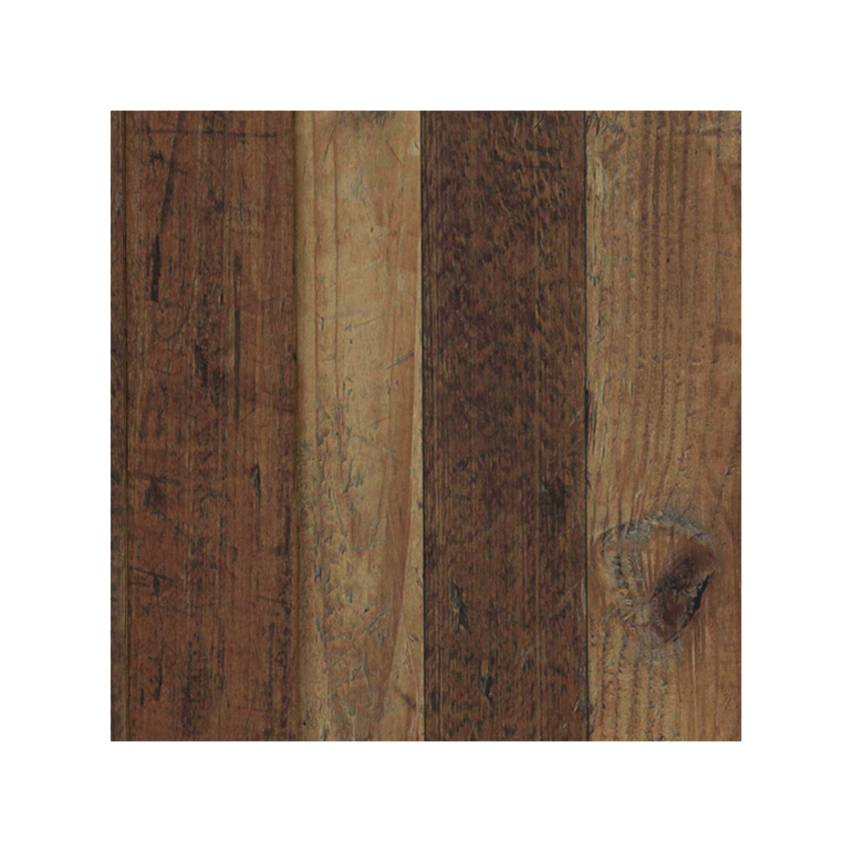Étagère H. 198 x L. 74 cm décor bois vintage avec 5 étagères - MIA