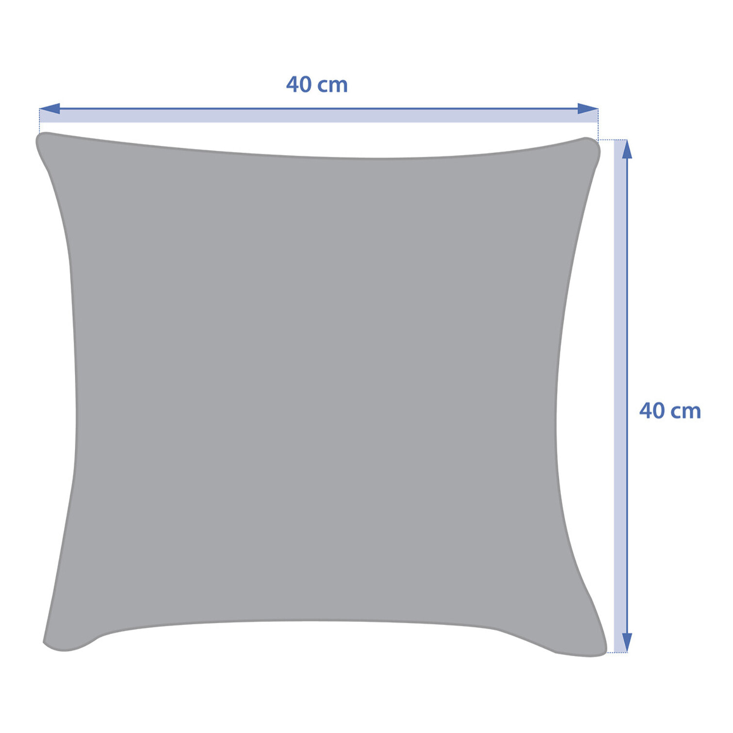 Coussin déco d'extérieur "Maoria" motif jungle 40 x 40cm en polyester