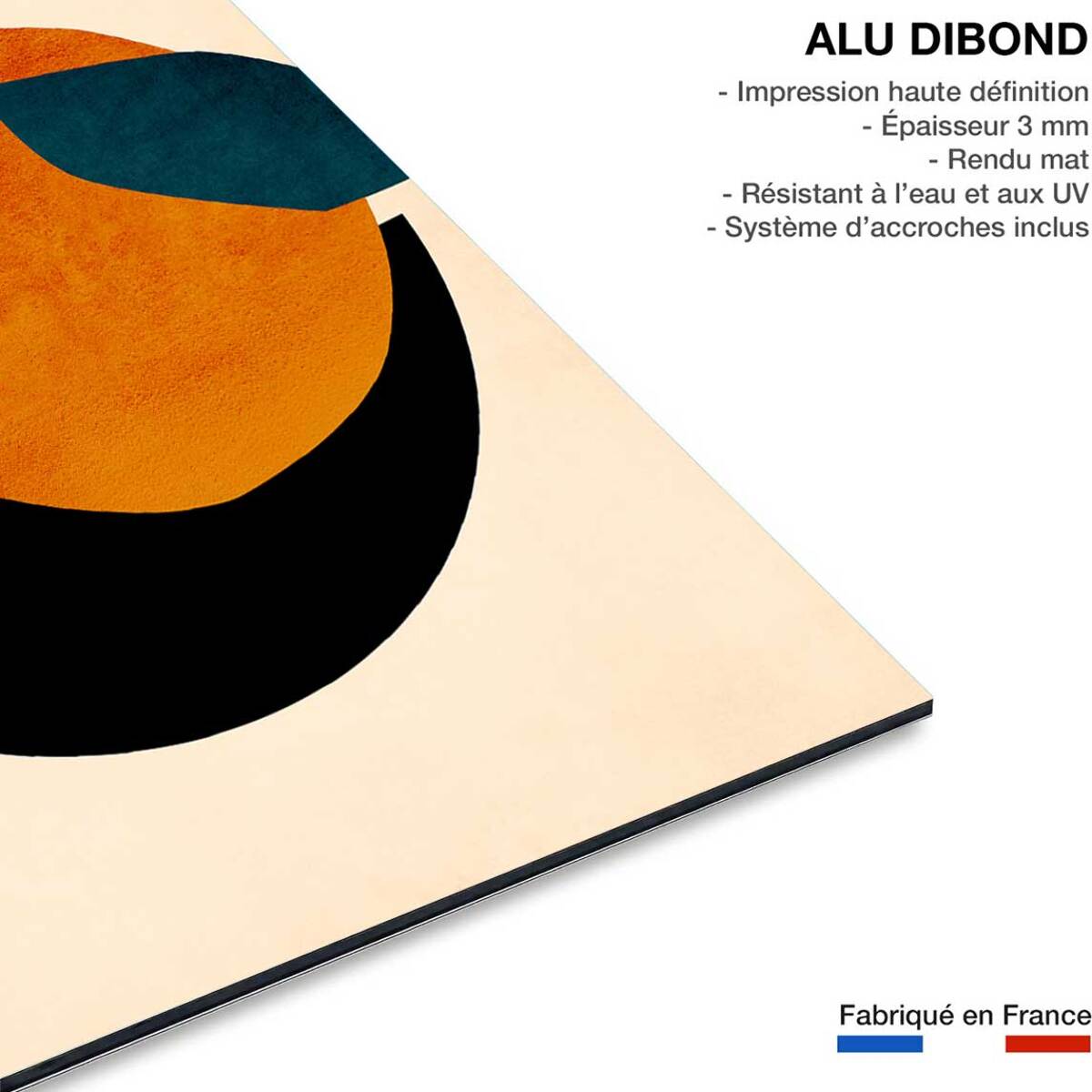 Tableau cuisine Pommes Tableau alu Dibond