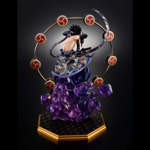 NARUTO SHIPP SASUKE THUNDER GOD GEM STAT Statua Megahouse