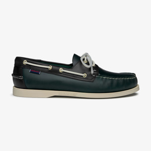 Sebago - Docksides Uomo Verde - Docksides Portland Waxed