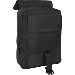 Mochila con solapa portatil 13,3+usb f.c.barcelona premium