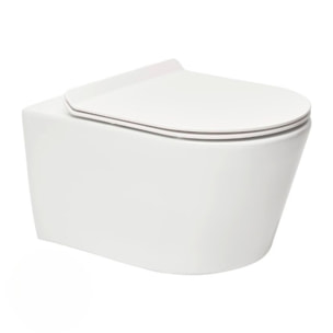ViConnect Pro S Pack WC Bâti Villeroy & Boch + WC Swiss Aqua Technologies Brevis et fixations invisibles (VCNBREVIS1AM)