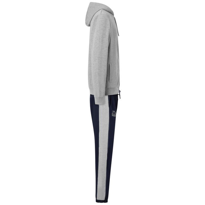 Kappa - Tute Sportive Uomo Grigio - Logo Glomeri