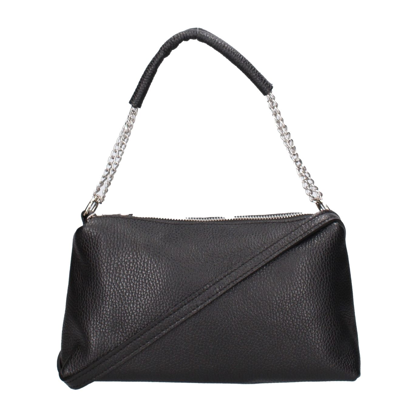 Borsa a spalla da donna In Vera pelle Made in Italy 26x14x9 cm