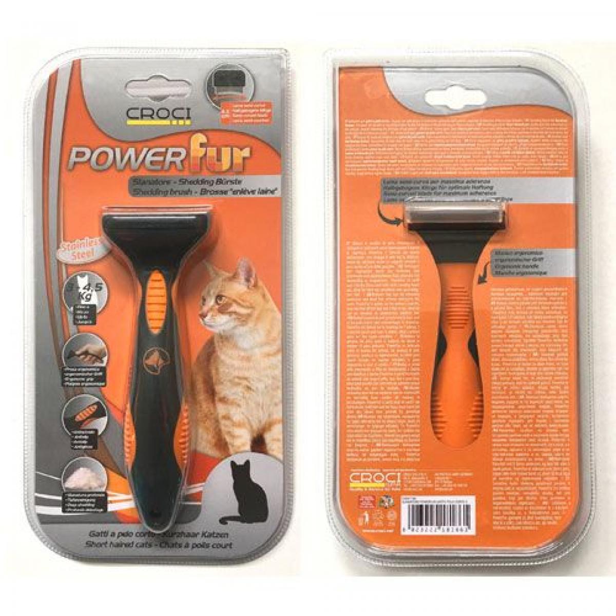 Powerfur Slanatore per Gatto Pelo Corto - S