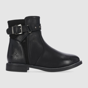 Botines - Negro - Tacón: Bajo