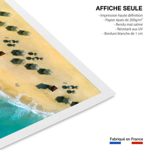 Poster paillote du pacifique Affiche seule