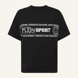 PLEIN SPORT Camiseta Cuello Redondo Ss LOGO