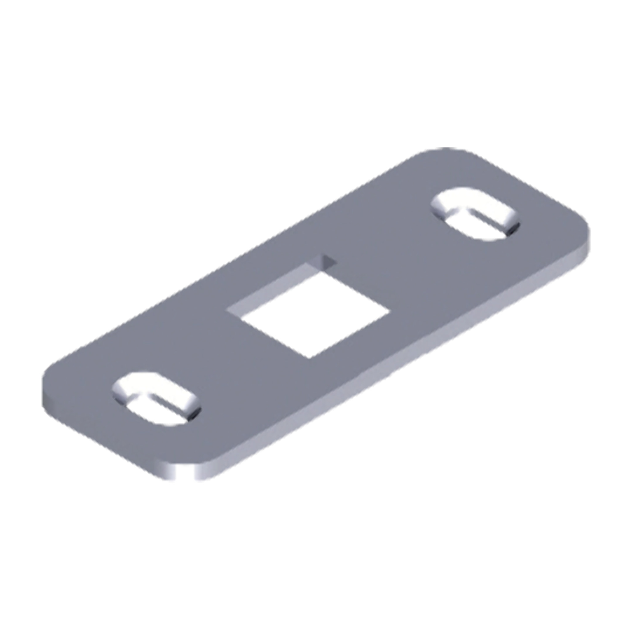 Gâche inox LA CROISÉE DS pour crémone pompier - DS6856