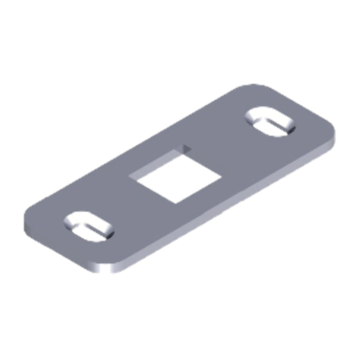 Gâche inox LA CROISÉE DS pour crémone pompier - DS6856