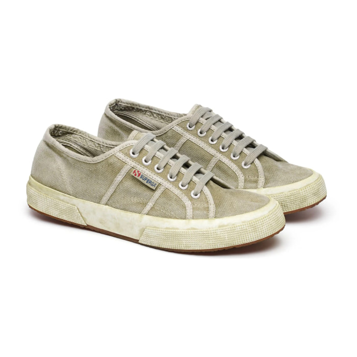 Superga - Unisex Verde - 2750 COTTON DYED