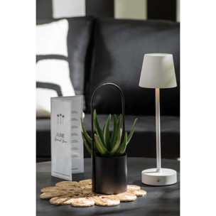 J-Line Set de Table Fleur - jute - naturel - 2 pièces