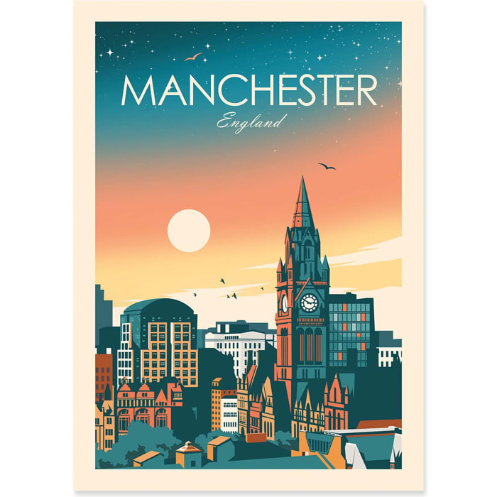 Affiche - Manchester - Studio Inception