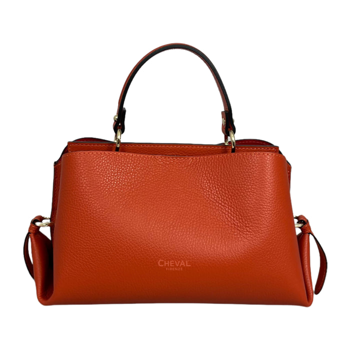 Bolso de Mano Cheval Firenze Bianca Mini Naranja