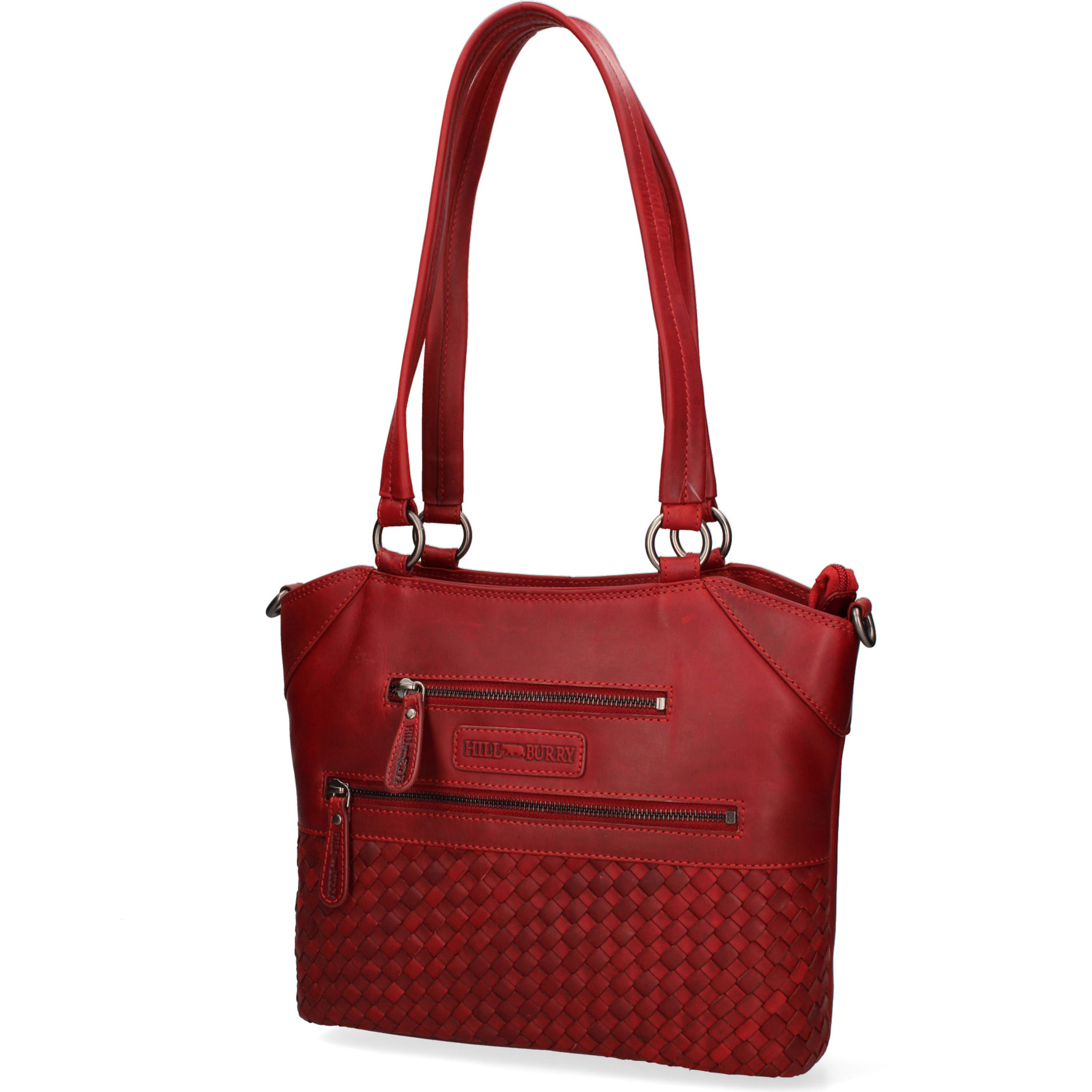 Borsa a spalla  da uomo In Vera pelle Made in Italy 30x30x6 cm