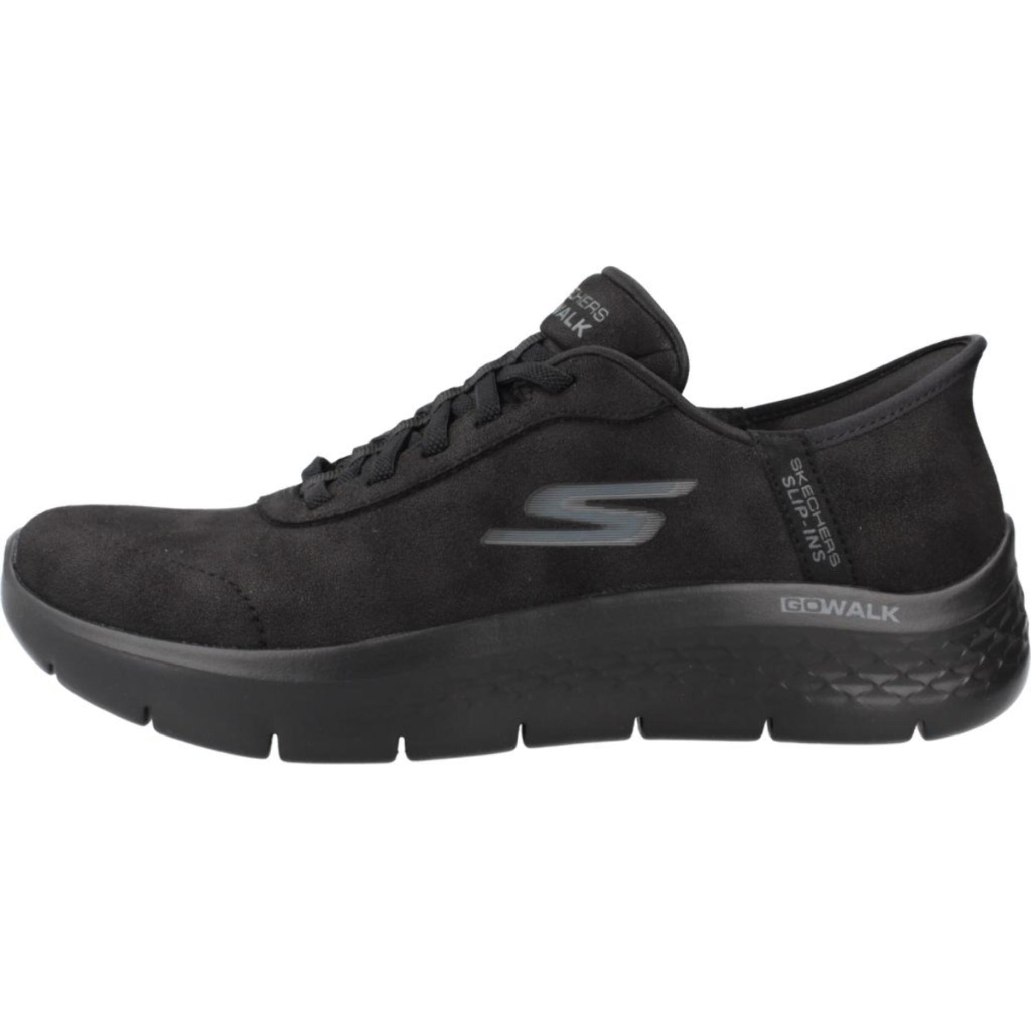 Sneakers De  Mujer Go Walk Flex - Mali Slip-ins Negro
