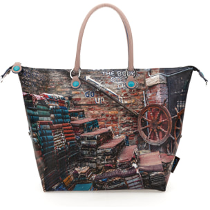 Borsa tracolla Donna GABS Multicolore G3 PLUS L LIBRI VENEZIA ZAINOS0521