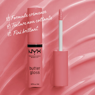 NYX Professional Makeup, Butter Gloss Gloss Repulpant Tiramisu