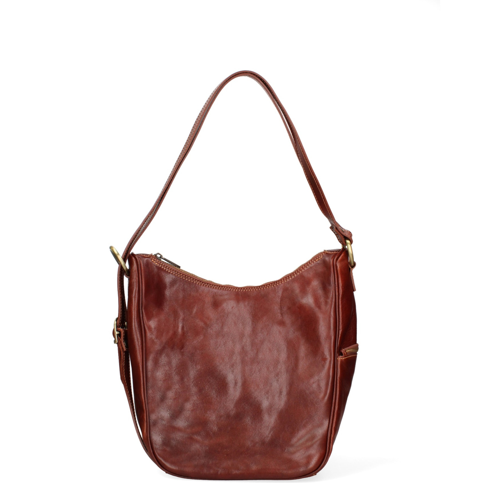 Borsa a spalla da donna - Modello False - Vera pelle - 31.0 x 28.0 x 20.0 cm
