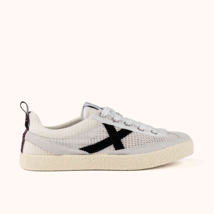 MUNICH VOLATA 105 Sneakers de Rejilla Transpirable Blancas y Grises