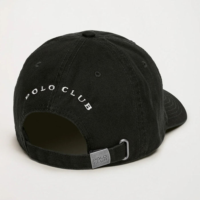 Cappellino nero con logo ricamato Rigby Go
