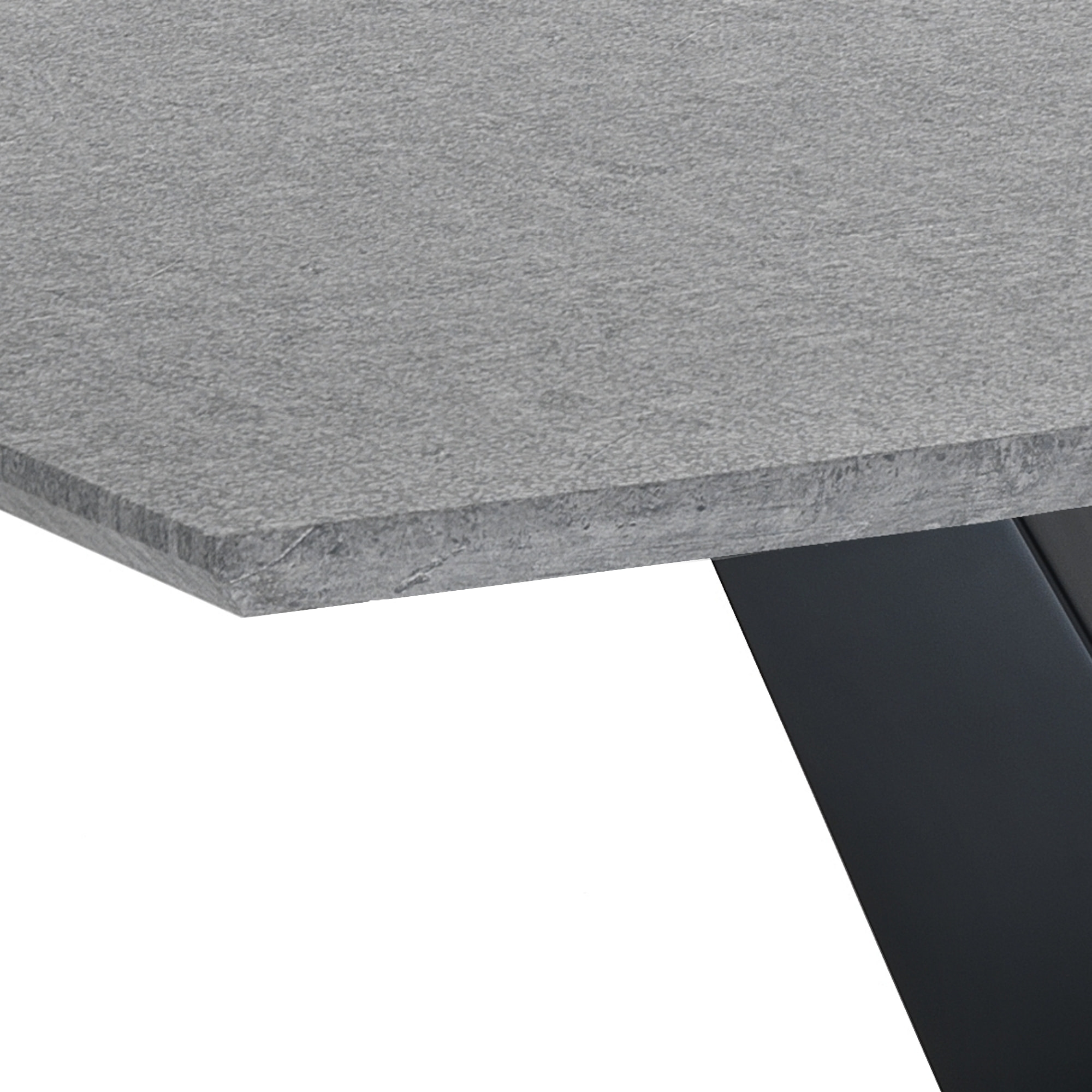 Tomasucci Table extensible VALY CEMENT Multicolore