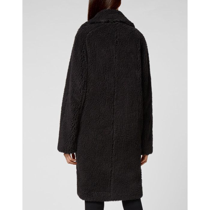 PHILIPP PLEIN Cappotto lungo ICONIC PLEIN