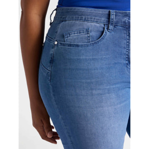 Fiorella Rubino - Vaqueros cropped - Azul