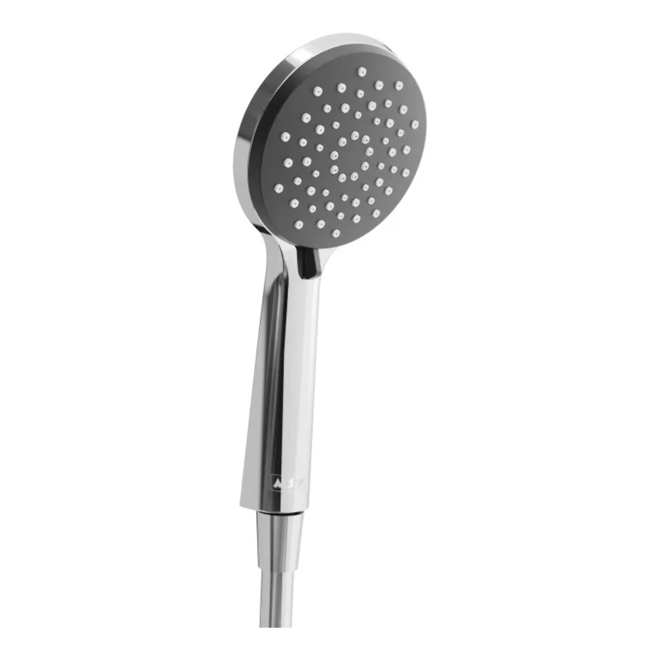 Pommeau de douche MSV Isao Ø 100 mm avec flexible 150 cm – 3 fonctions – Économie d'eau 69 % – Chromé