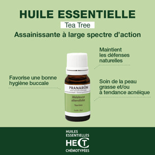 Pranarom - Huile Essentielle de Tea-tree - 10 ml