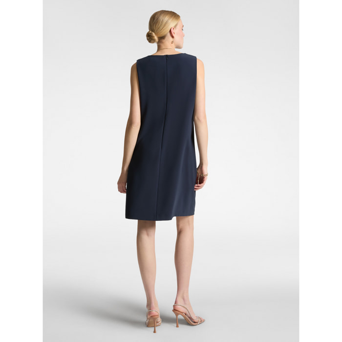 Elena Mirò - Abito elegante con ricamo - Blu