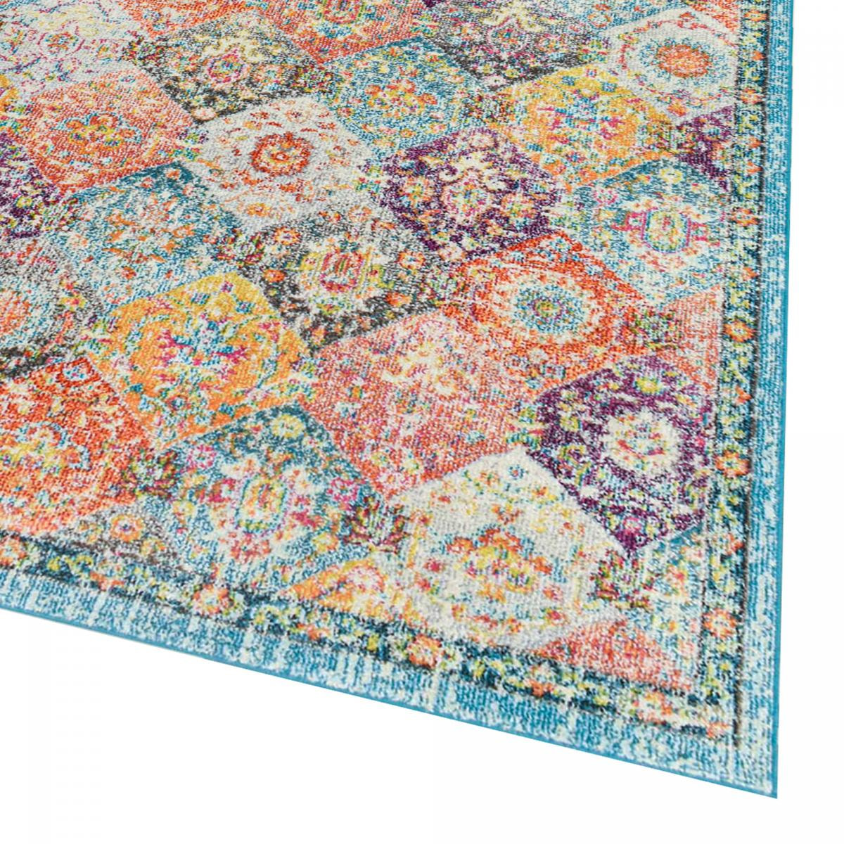 Tapis orient tissé motif traditionnel DUHO