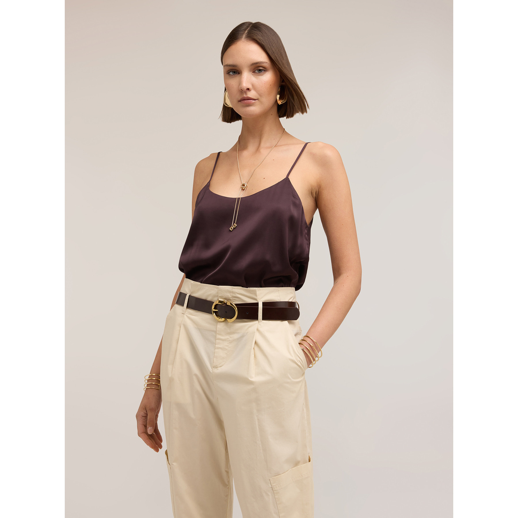 Motivi - Top lingerie - Marrone