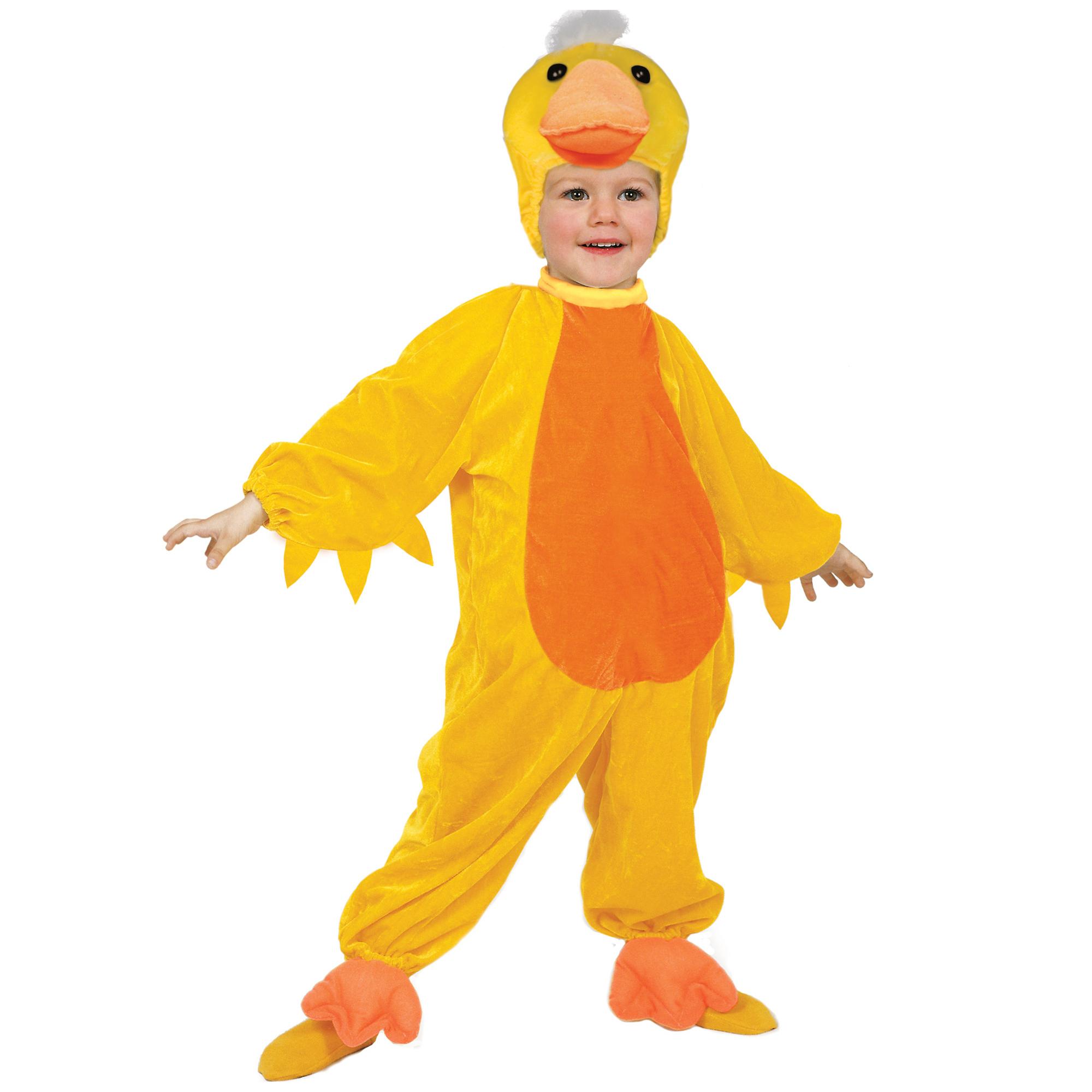 Costume Travestimento Anatroccolo Tutina Bambino Unisex