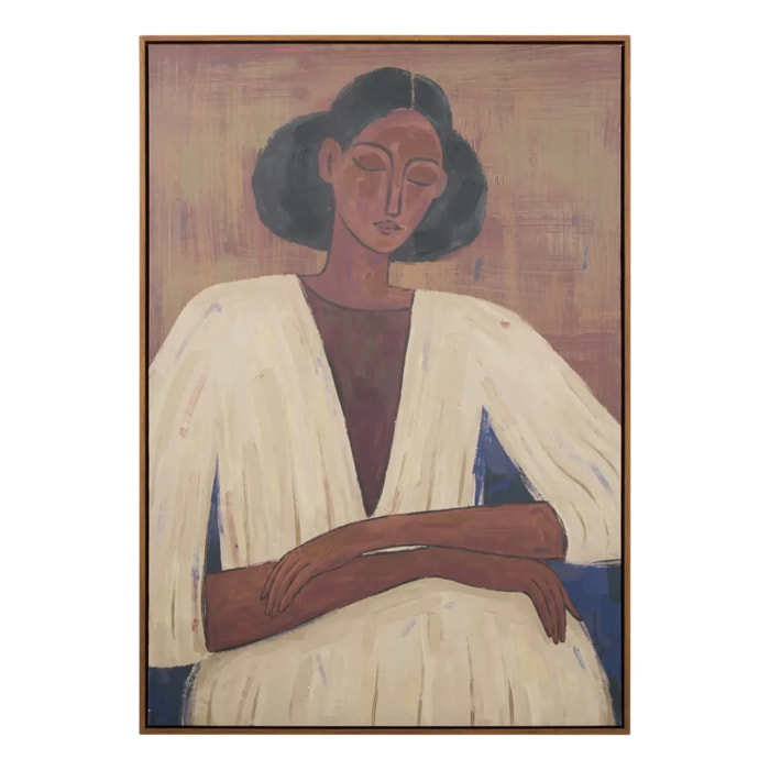 Toile peinte Aicha 70x100cm