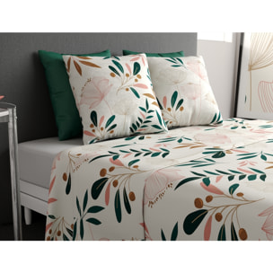 Parure De Drap 4PcsDrap Housse Coton 57-Kano