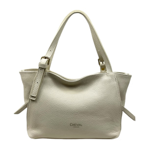 Borsa a mano Cheval Firenze Sarin Mini Beige