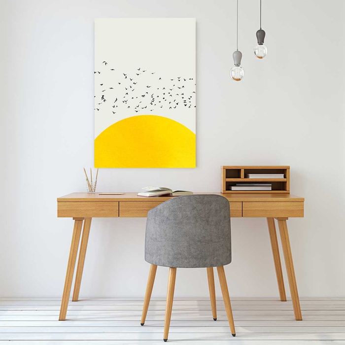 Tableau dessin 1000 oiseaux Tableau alu Dibond