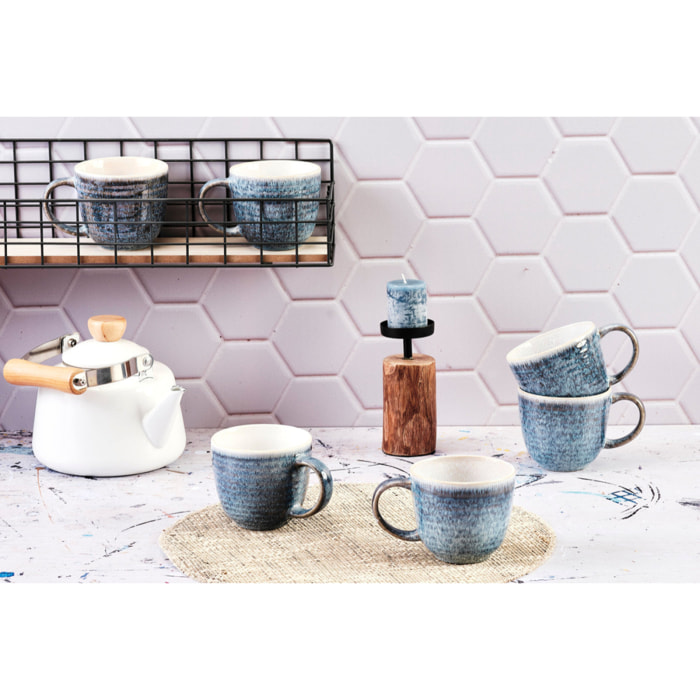 Mug COSMOS 40cl - 6 pièces - Azur