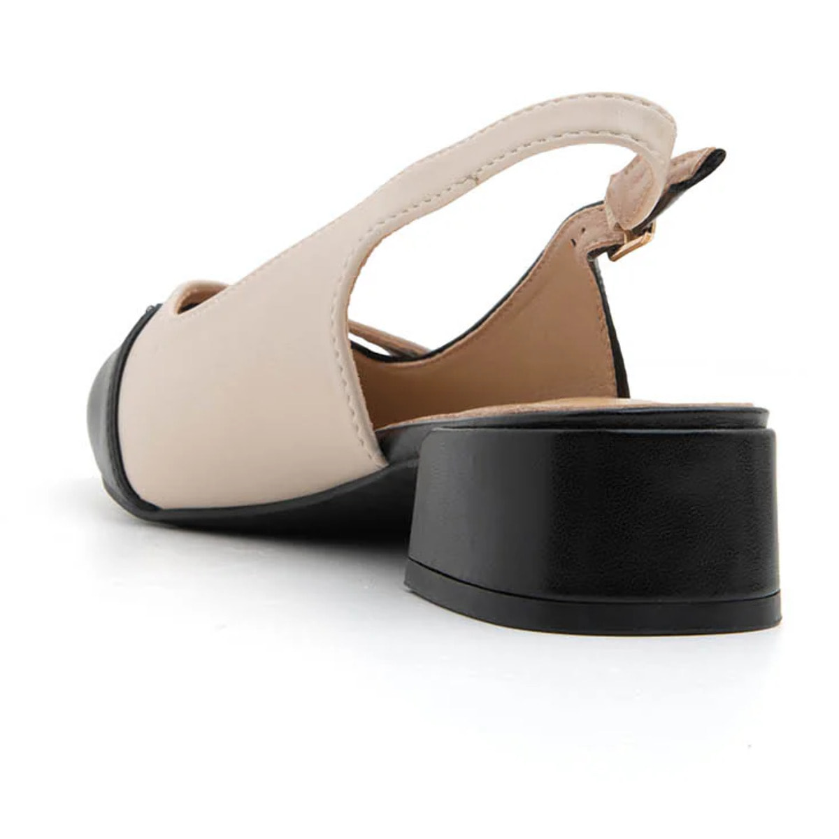 Slingback cross-design - NERO