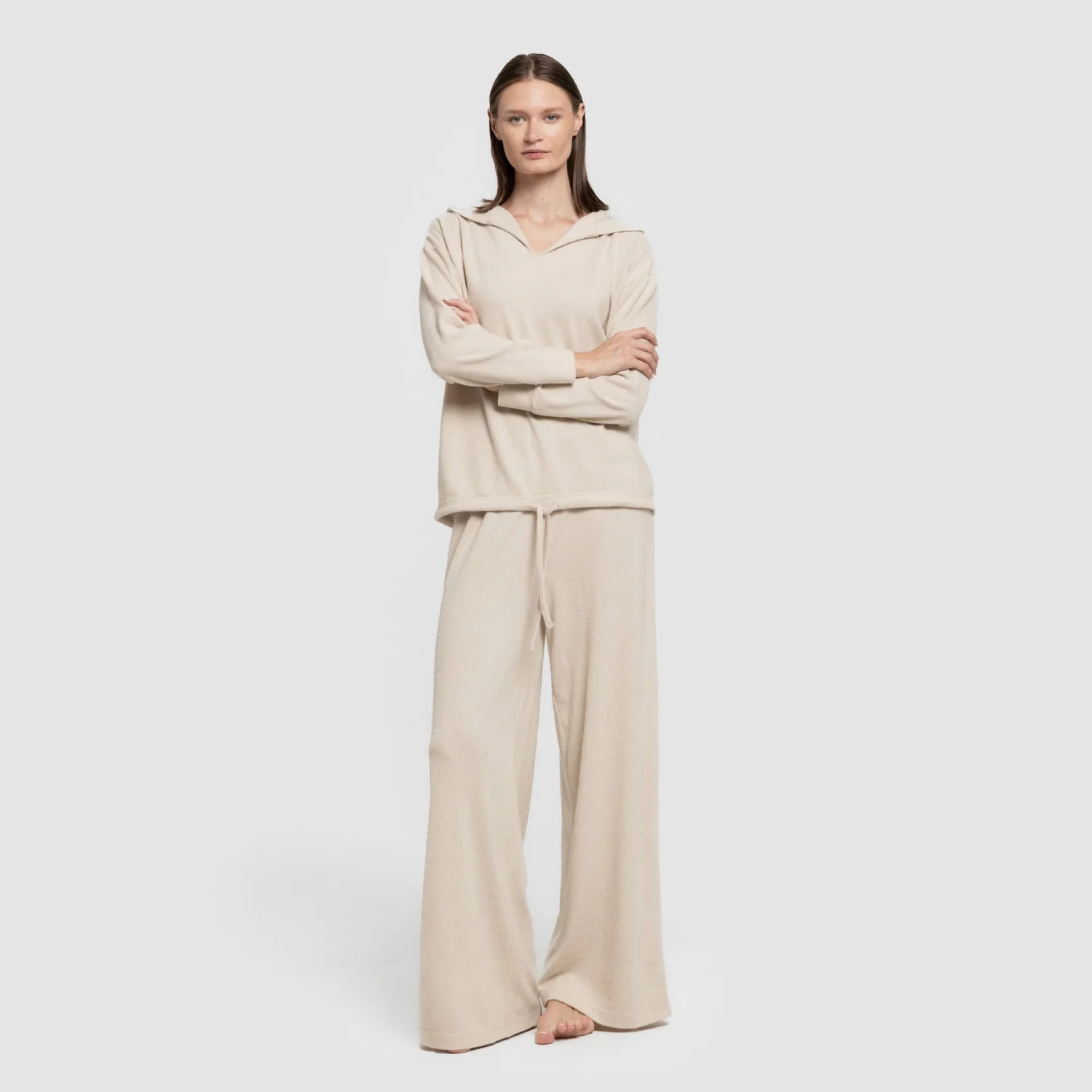 Pantalón largo ancho new punto extra suave