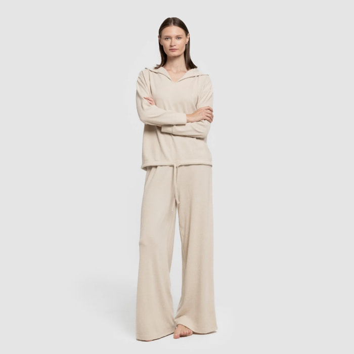 Pantalón largo ancho new punto extra suave