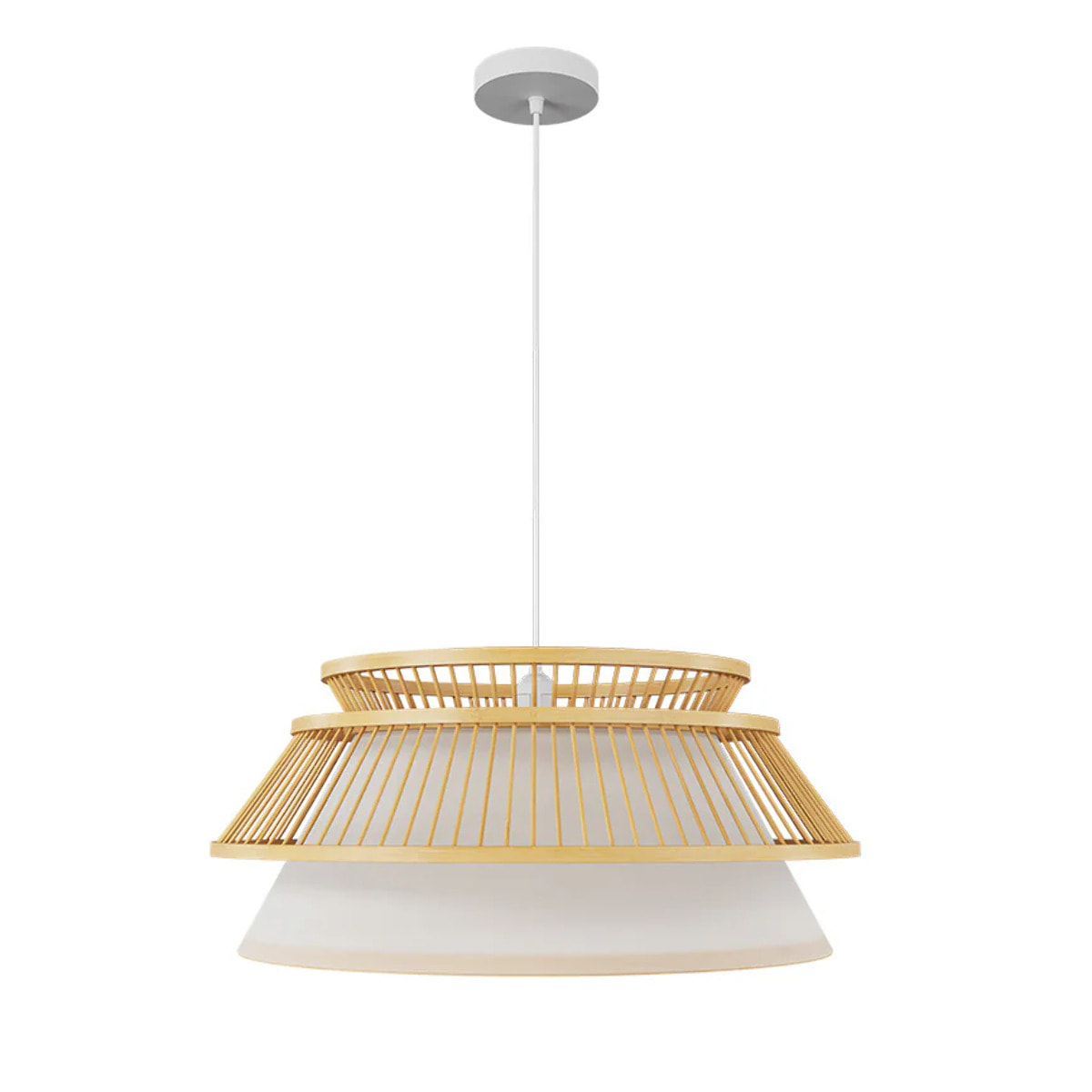 Suspension en bambou naturel D46 cm - Maupiti