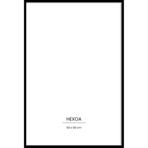 Cadre métal Noir 60x90cm cadre seul