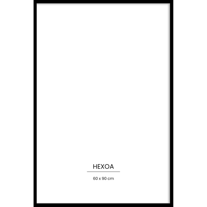Cadre métal Noir 60x90cm cadre seul