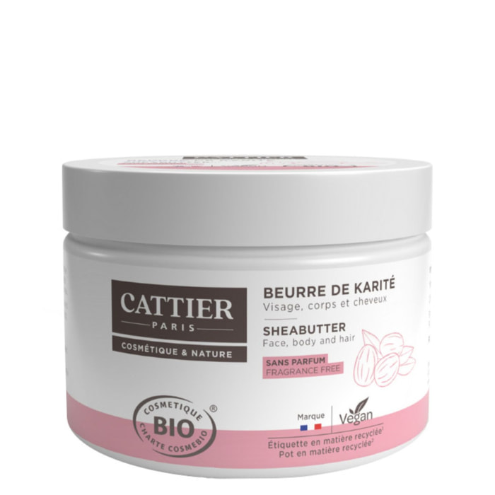 Beurre de Karité Sans Parfum - Visage, Corps & Cheveux